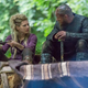 Katheryn Winnick, Travis Fimmel (Jonathan Hession/History)